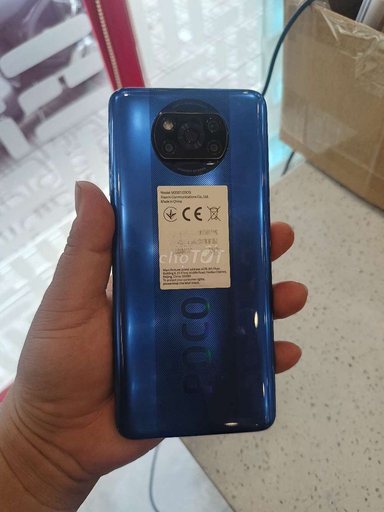 POCO X3 NFC 64GB Xanh Đã sử dụng. Mua bán Điện thoại tại Quận 12 Tp Hồ Chí Minh được đăng bởi phương hình 1