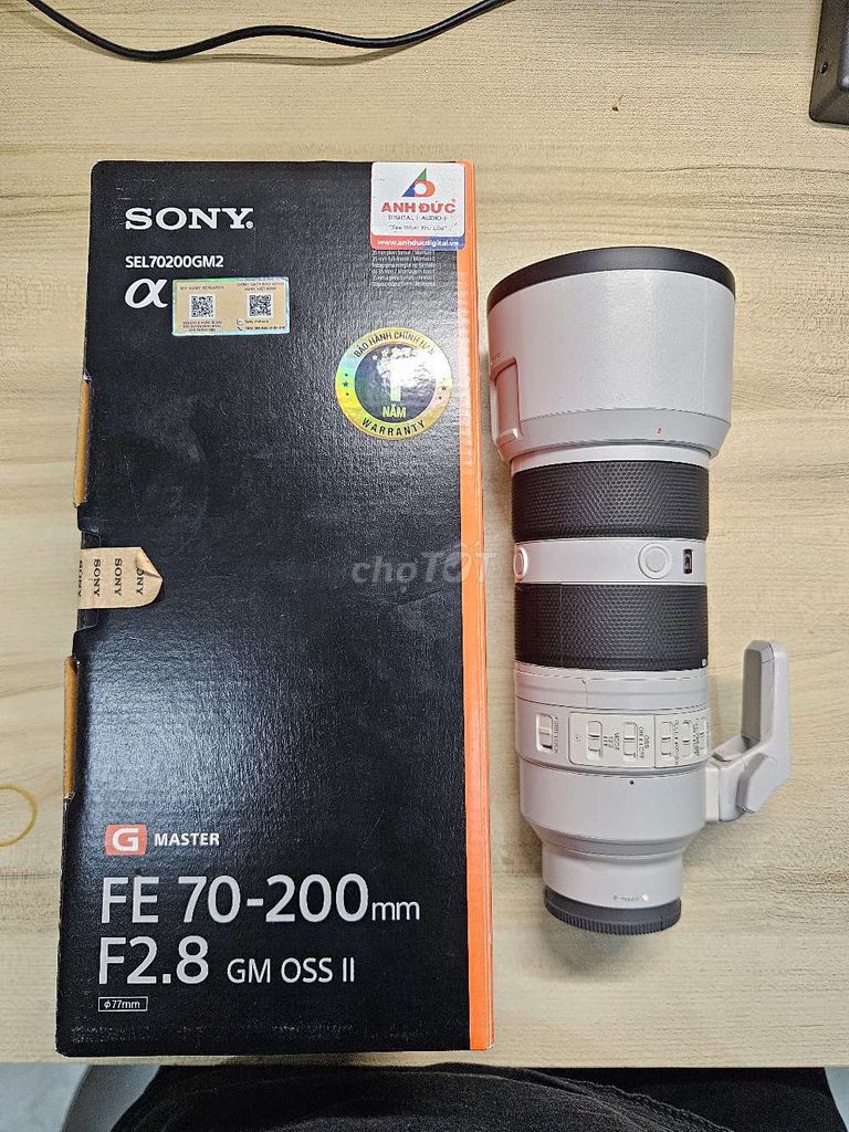 Ống kính Sony 70200GM2. Mua bán Máy ảnh, Máy quay tại Quận Thanh Khê Đà Nẵng được đăng bởi Thịnh hình 1