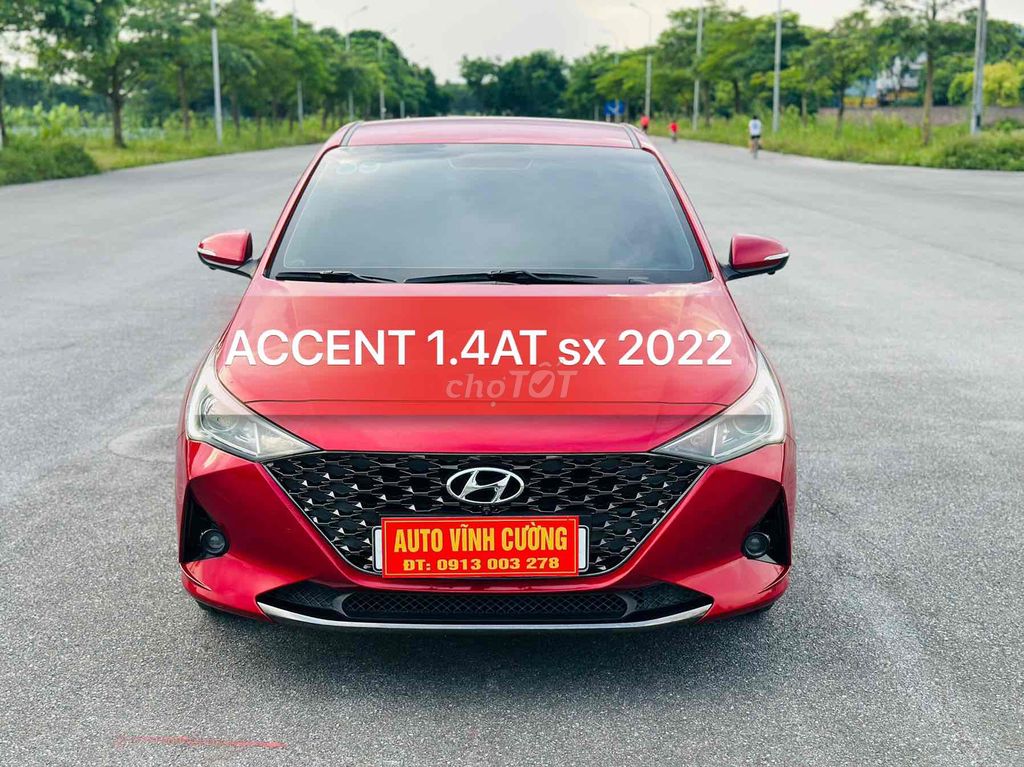 Hyundai Accent 2022 1.4 AT siêu đẹp zin nét căng