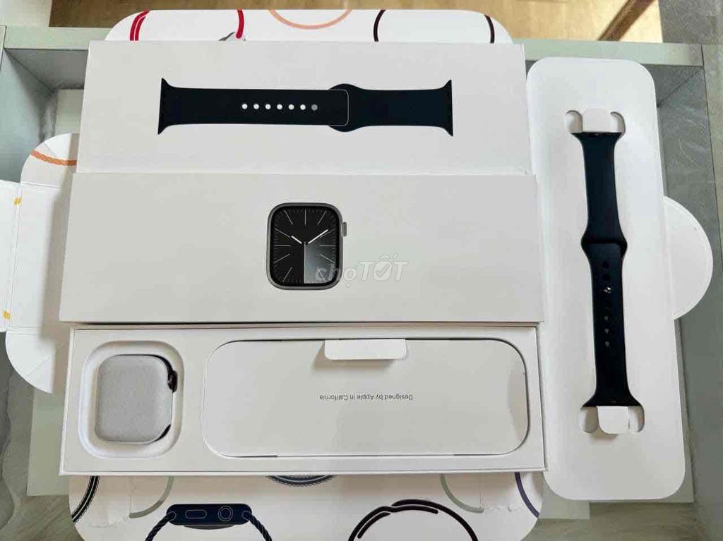 Bán apple watch sr9:41 Thép đen Lte Esim new 100%