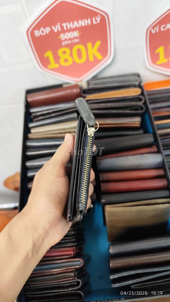Thanh lý bóp ví đựng tiền da bê cao cấp vn004. Mua bán Túi xách tại Huyện Hóc Môn Tp Hồ Chí Minh được đăng bởi Nguyễn Nam hình 5
