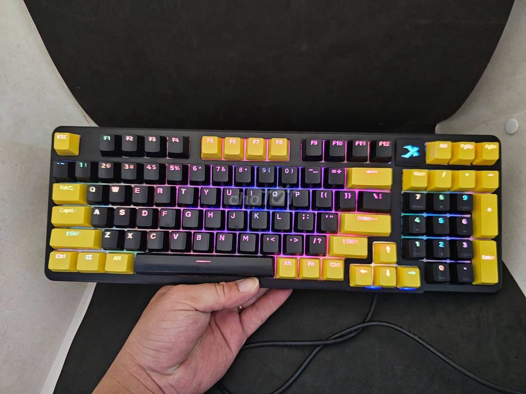 Bàn phím cơ XIBERIA XS980 Silent 97 phím RGB. Mua bán Phụ kiện (Màn hình, Chuột...) tại Huyện Xuyên Mộc Bà Rịa - Vũng Tàu được đăng bởi Nguyễn hữu thắng  hình 1
