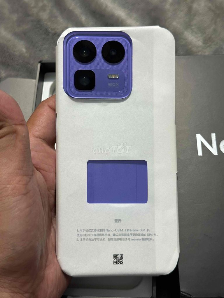 Realme Neo8 5G 12/256GB Tím fullbox mới. Mua bán Điện thoại tại Thành phố Vĩnh Long Vĩnh Long được đăng bởi Duy Kha MOBILE hình 1