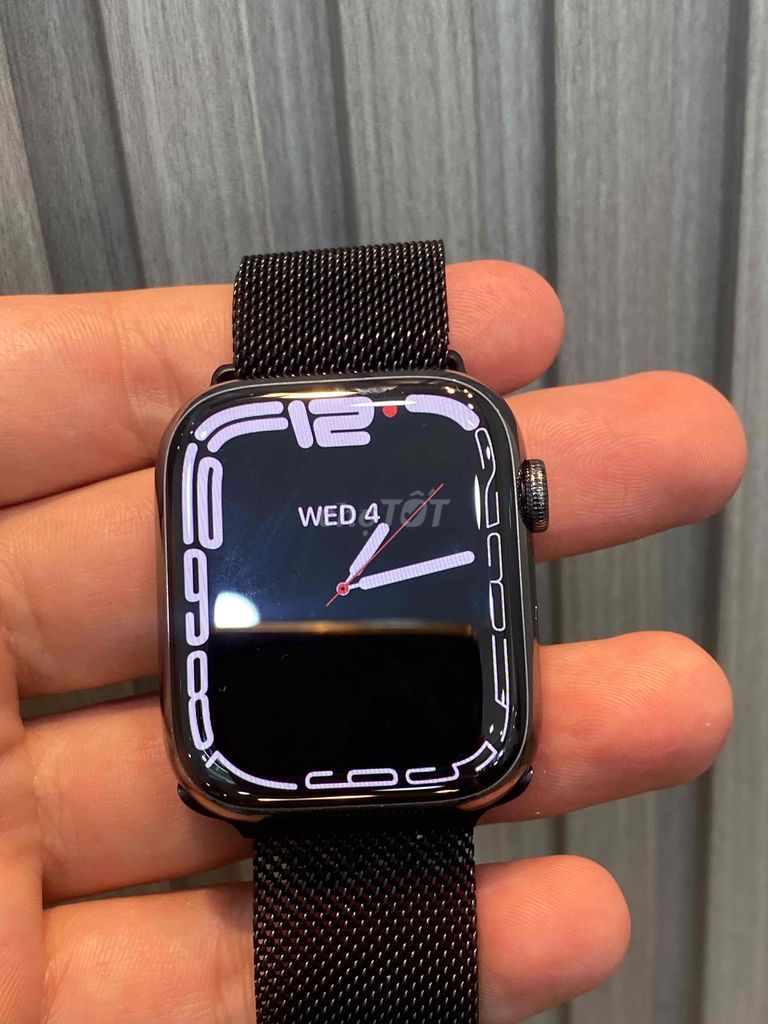 Apple watch sr7/45mm thép lte