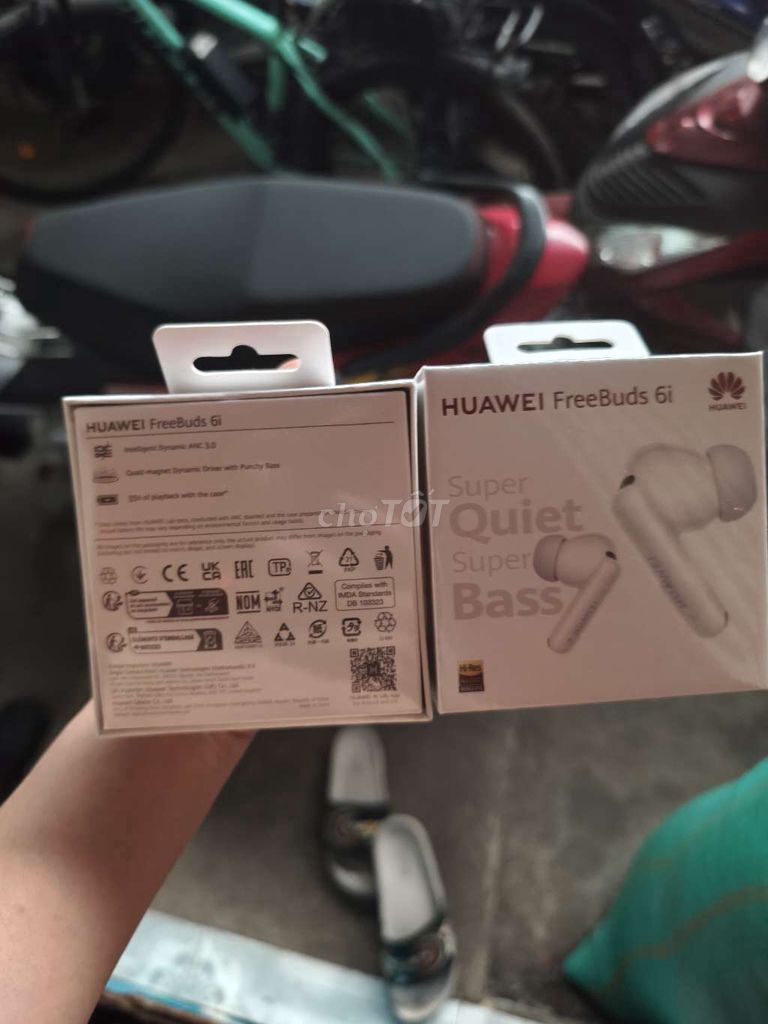 Tai nghe Huawei FreeBuds 6i Trắng Mới. Mua bán Tivi, Âm thanh tại Quận 8 Tp Hồ Chí Minh được đăng bởi Nguyen Hao hình 1