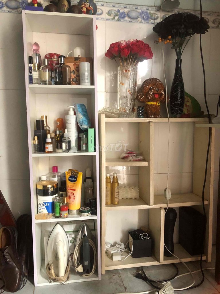 Kệ gỗ 4 tầng trắng 30x20x120cm. Mua bán Tủ, kệ gia đình tại Thành phố Thủ Đức Tp Hồ Chí Minh được đăng bởi Bách Lý hình 1
