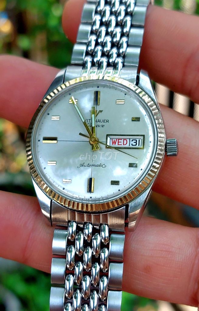 Đồng hồ Wittnauer Geneve Automatic. Mua bán Đồng hồ tại Huyện Hóc Môn Tp Hồ Chí Minh được đăng bởi Nguyễn Quang hình 1