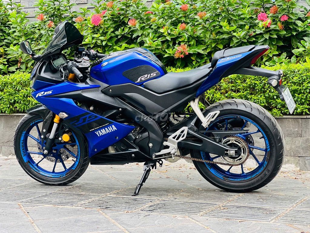 YAMAHA R15V3 NGUYÊN BẢN XANH GP. Mua bán Xe máy tại Quận Nam Từ Liêm Hà Nội được đăng bởi MAI HÒA hình 3