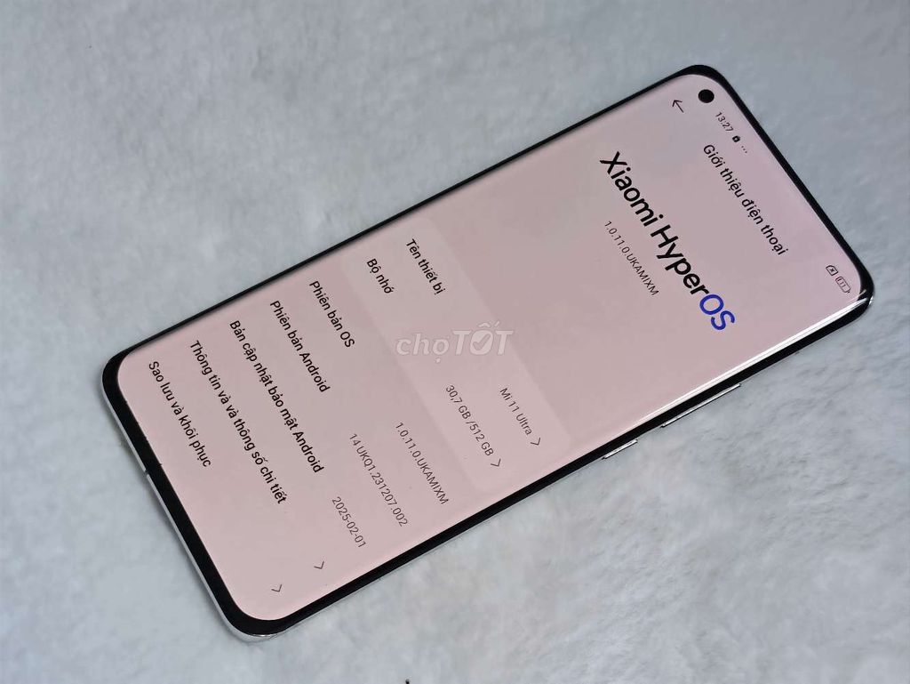 Xiaomi 11 Ultra 12/512GB Trắng giá tốt.. Mua bán Điện thoại tại Quận Bình Tân Tp Hồ Chí Minh được đăng bởi Hiếu hình 1