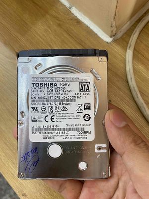 Ổ cứng Toshiba 500G slim 7200rpm Zin 100% Thinkpad
