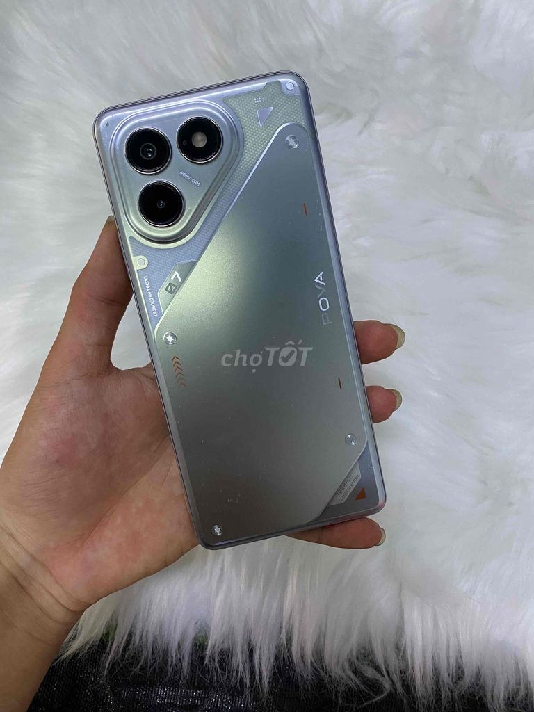 Tecno Pova 7 128GB Bạc. Mua bán Điện thoại tại Quận 12 Tp Hồ Chí Minh được đăng bởi  máy cỏ giá tốt hình 1