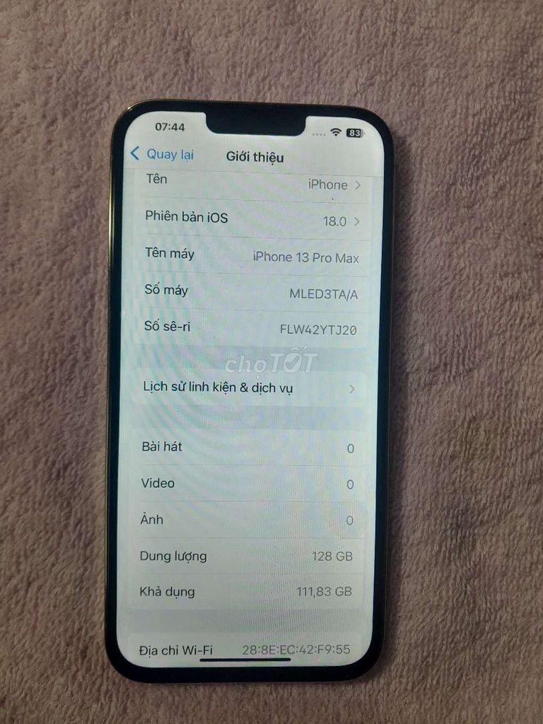 Iphone 13 promax (hoặc cần mua iphone). Mua bán Điện thoại tại Quận Bình Thạnh Tp Hồ Chí Minh được đăng bởi Tran Quoc Tuan hình 1