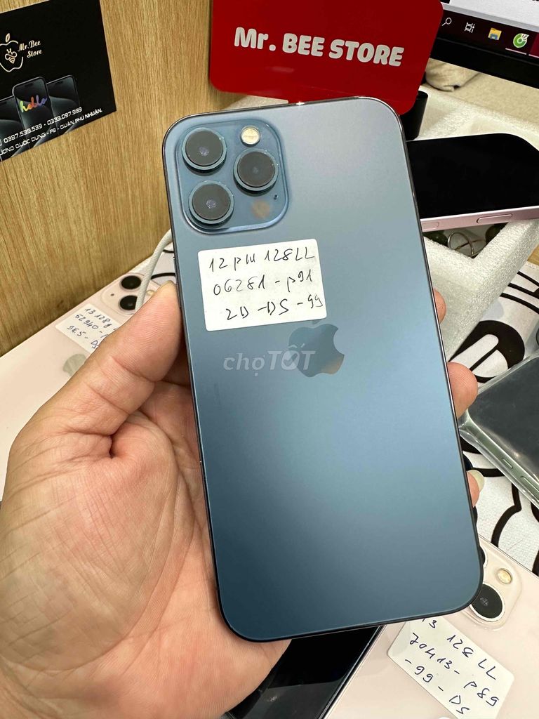 iPhone 12 Pro Max 128Gb Xanh dương Quốc tế 99%