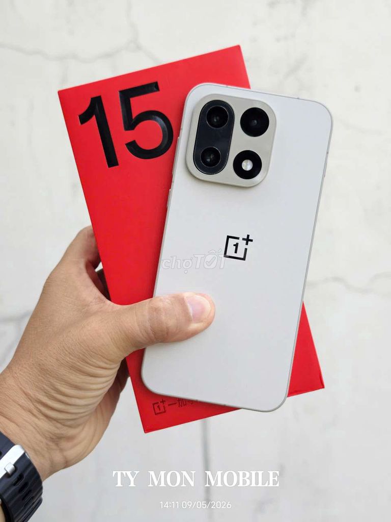OnePlus 15 256GB Xám. Mua bán Điện thoại tại Quận 5 Tp Hồ Chí Minh được đăng bởi TY  MON MOBILE hình 1