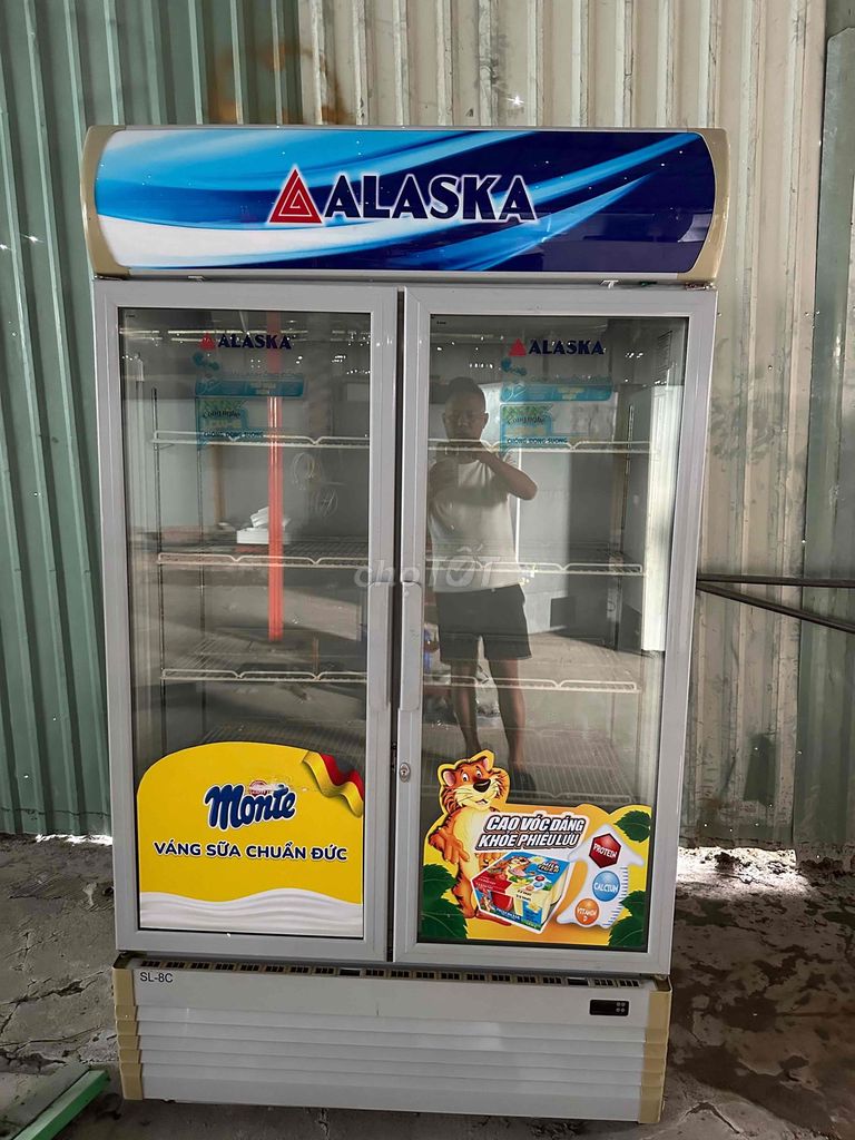 Tủ mát Alaska SL-8C 800L Trắng. Mua bán Tủ lạnh tại Thành phố Biên Hòa Đồng Nai được đăng bởi Cửa hàng điện lạnh dương thanh lý hình 1