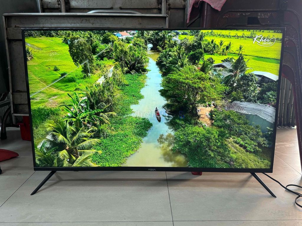 Android Tv Aqua 43inch 4k-Remote Nói -Bluetooth. Mua bán Tivi, Âm thanh tại Quận 8 Tp Hồ Chí Minh được đăng bởi Quốc hình 1