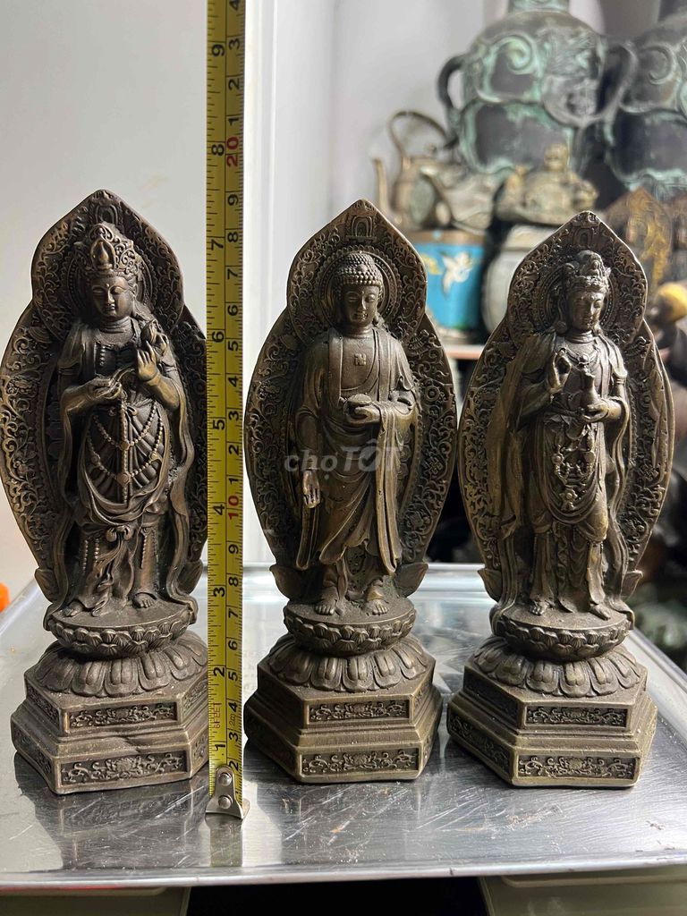 Tượng Phật Đồng 20 cm. Mua bán Đồ sưu tầm, đồ cổ tại Quận 1 Tp Hồ Chí Minh được đăng bởi Phat Dat Tran Thi hình 1