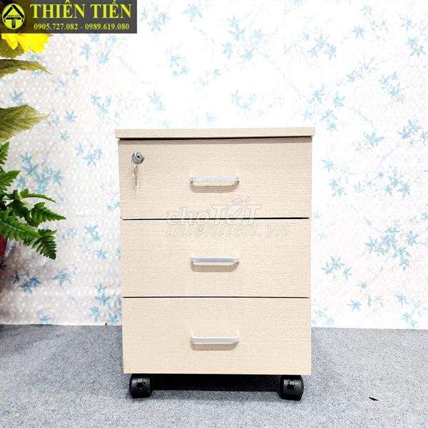 Cabinet 3 hộc TRẮNG (Hàng MỚI 100%)