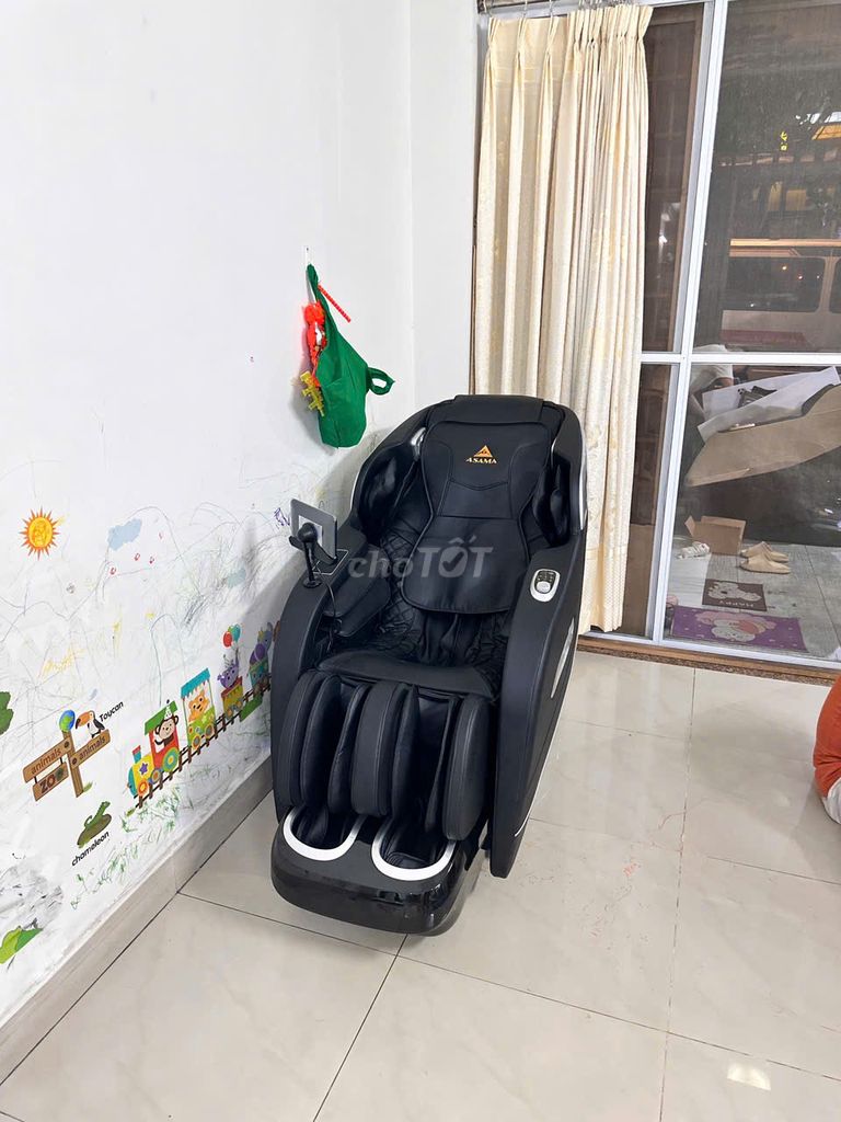 Ghế massage Asama Sonic 79 Đen công nghệ Sóng âm. Mua bán Bàn ghế tại Thành phố Sa Đéc Đồng Tháp được đăng bởi lantuongasama hình 1