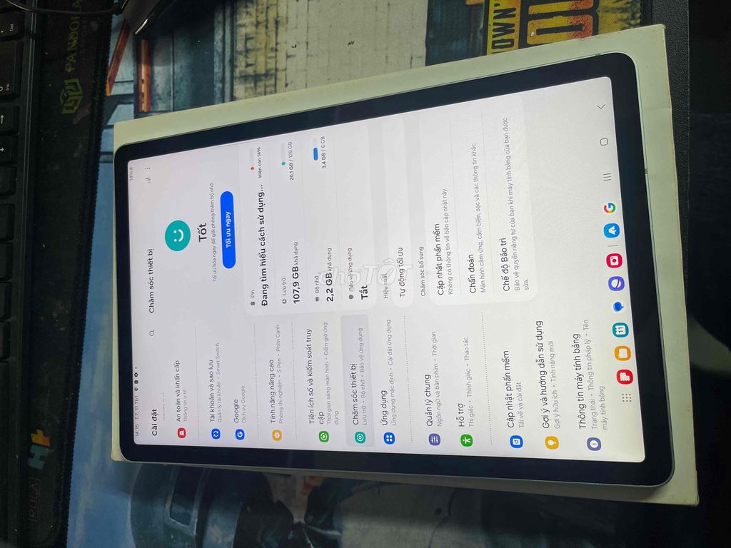 mtb samsung tab s9 fe fullbox còn bh hãng