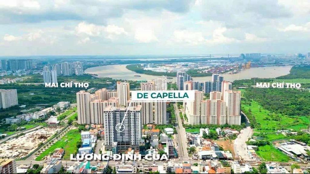 Bán Căn hộ 2PN, 3PN De Capella trung tâm Quận 2, view Landmark 81