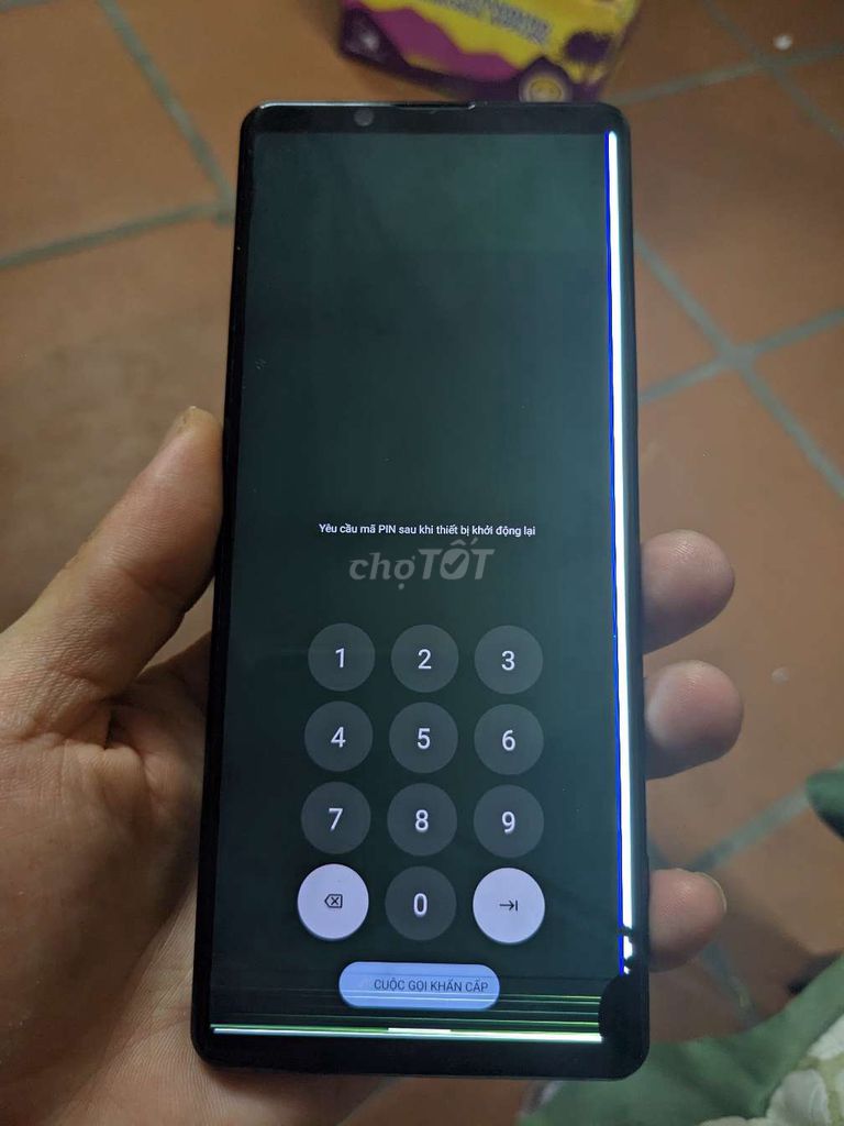Sony Xperia 1 Mark II Docomo Đen Hỏng màn hình. Mua bán Điện thoại tại Quận Hoàng Mai Hà Nội được đăng bởi Hop Luong hình 1