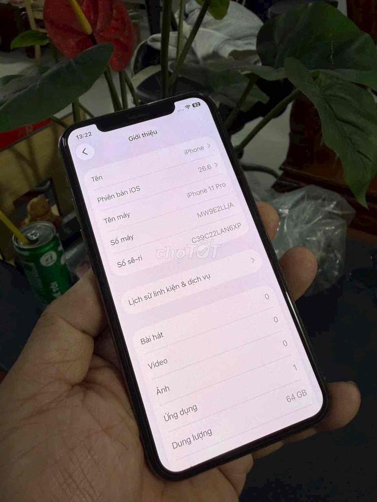 Apple iPhone 11 Pro 64GB Vàng Mỹ 99%. Mua bán Điện thoại tại Thành phố Biên Hòa Đồng Nai được đăng bởi thanh hình 1
