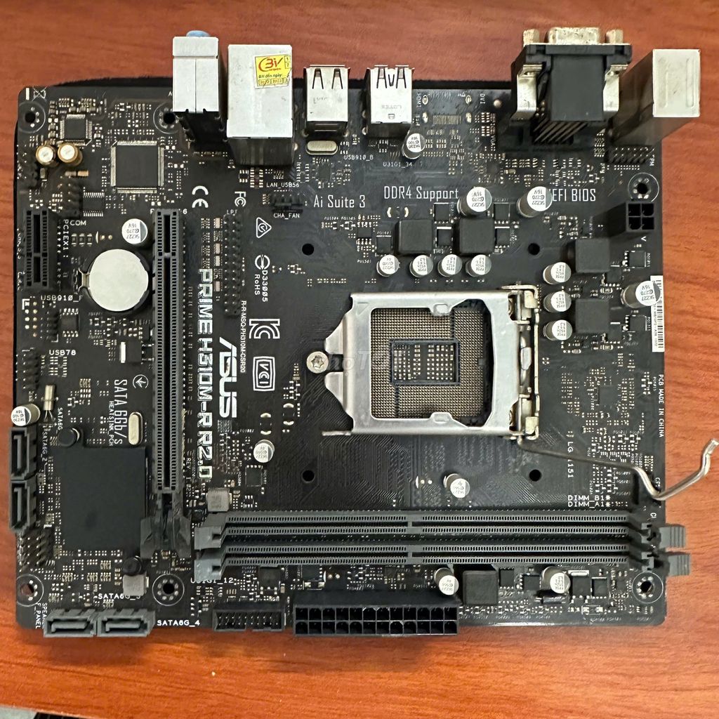 Mainboard ASUS PRIME H310M-R. Mua bán Linh kiện (RAM, Card...) tại Huyện Đắk Mil Đắk Nông được đăng bởi Nguyễn Đăng Hùng hình 1