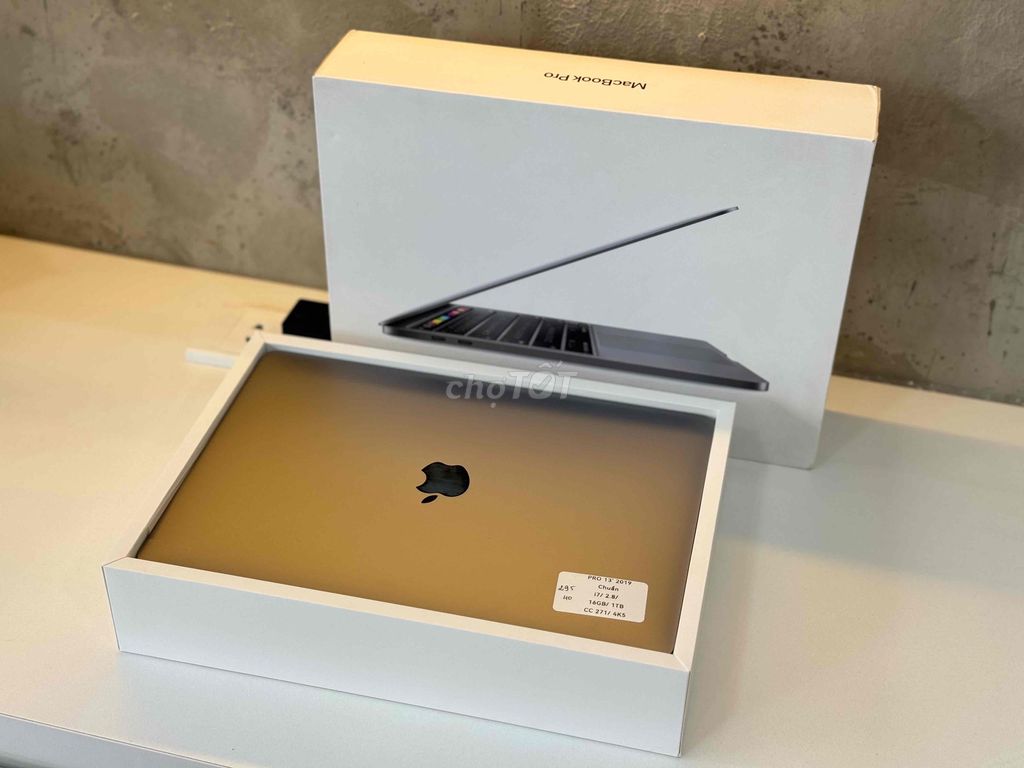 Macbook Pro 13 inch 2019  i7 16GB/1TB SSD fullbox. Mua bán Laptop tại Quận 10 Tp Hồ Chí Minh được đăng bởi thông hình 1