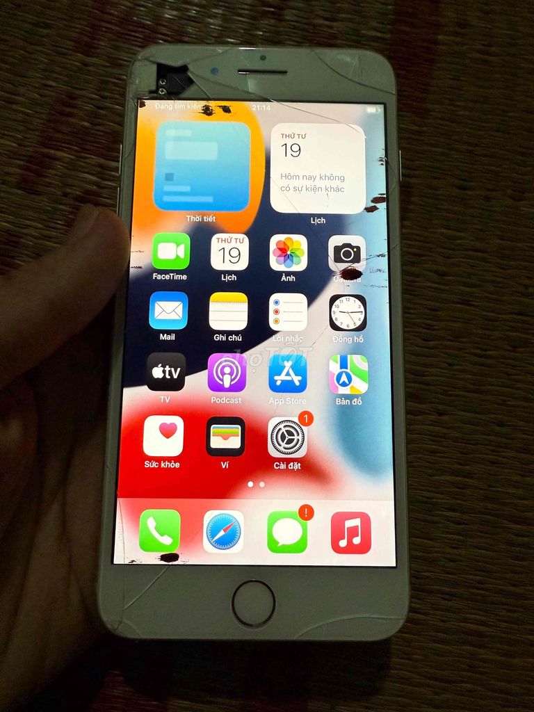 Apple iPhone 7 Plus Bạc Hư hỏng. Mua bán Điện thoại tại Huyện Yên Mỹ Hưng Yên được đăng bởi Tuấn Anh hình 1
