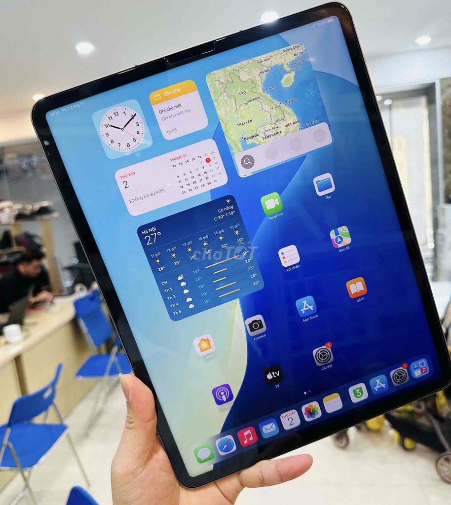 Bán chiếc Ipad Pro M2 12.9 inch 2022 2TB 5G+WiFI