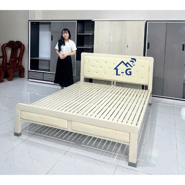 Giường Sắt Giường Sắt Giường Sắt Giường sắt Giường. Mua bán Giường, chăn ga gối nệm tại Quận Bình Tân Tp Hồ Chí Minh được đăng bởi NỘI THẤT LÂM GIA PHÁT  hình 1