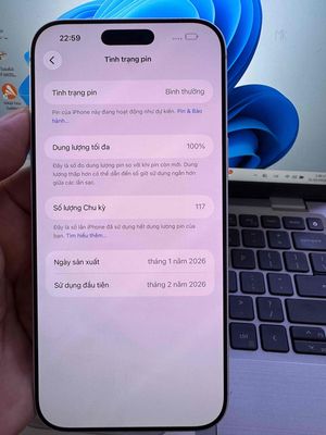 Apple iPhone 17 Pro Max 256GB Trắng VN/A