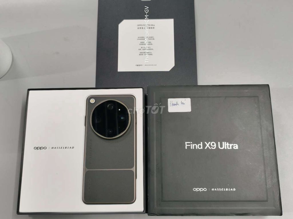 Oppo Find X9 Ultra Đen 12/256 FB 6 lần sạc. Mua bán Điện thoại tại Quận Gò Vấp Tp Hồ Chí Minh được đăng bởi Thanh Tri hình 1