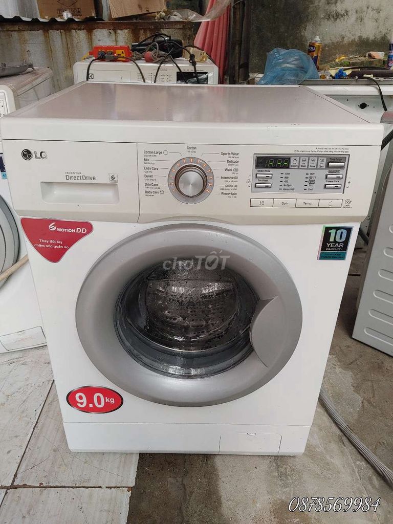 Máy giặt LG 9kg lồng ngang. Mua bán Máy giặt tại Quận Hà Đông Hà Nội được đăng bởi tuấn anh hình 1