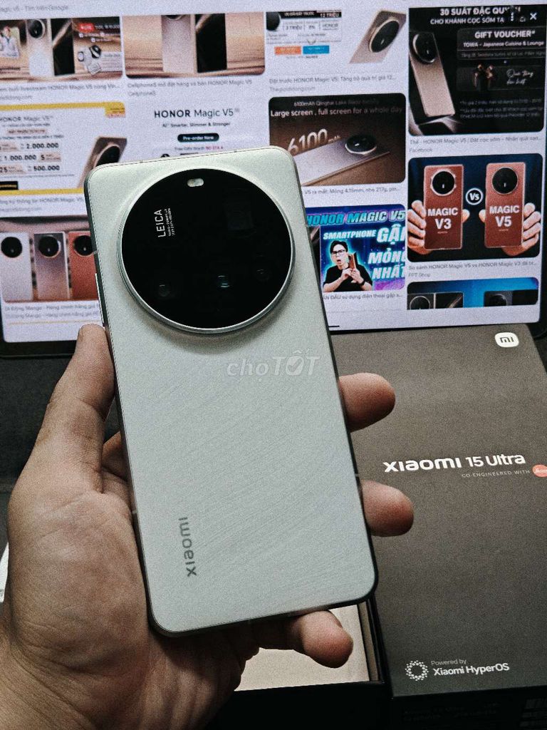 Xiaomi 15 Ultra 12GB 256GB Trắng. Mua bán Điện thoại tại Quận Hà Đông Hà Nội được đăng bởi Tài hình 1