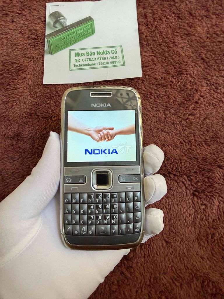 Nokia E72 Gray nguyên zin all hàng FPT. Mua bán Điện thoại tại Quận 10 Tp Hồ Chí Minh được đăng bởi Mua Bán Nokia Cổ hình 1
