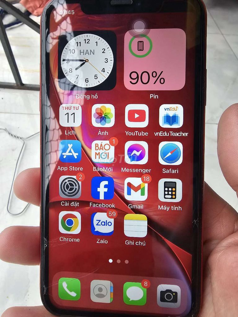 Apple iPhone XR Đỏ. Mua bán Điện thoại tại Huyện Tân Hiệp Kiên Giang được đăng bởi Hau hình 1