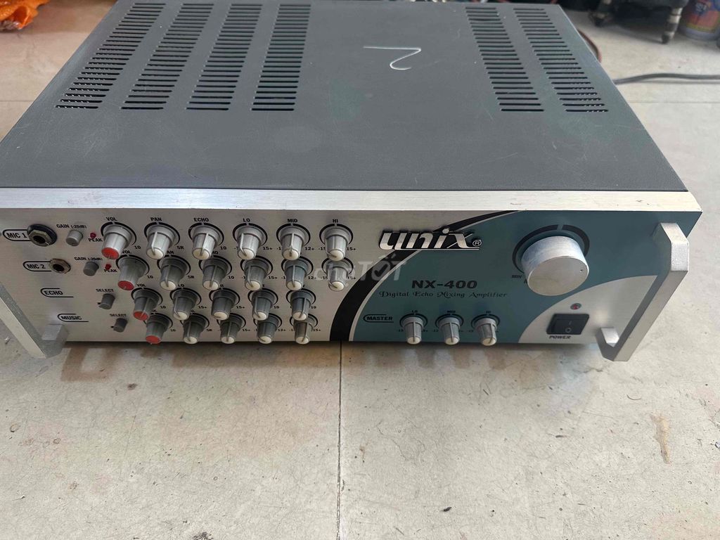 Amply Karaoke UNIX NX-400 Đã sử dụng Bãi Hàn Quốc. Mua bán Tivi, Âm thanh tại Quận 7 Tp Hồ Chí Minh được đăng bởi Phạm hưng 1982 Q7 Đồ Cũ Bao Sài  hình 1