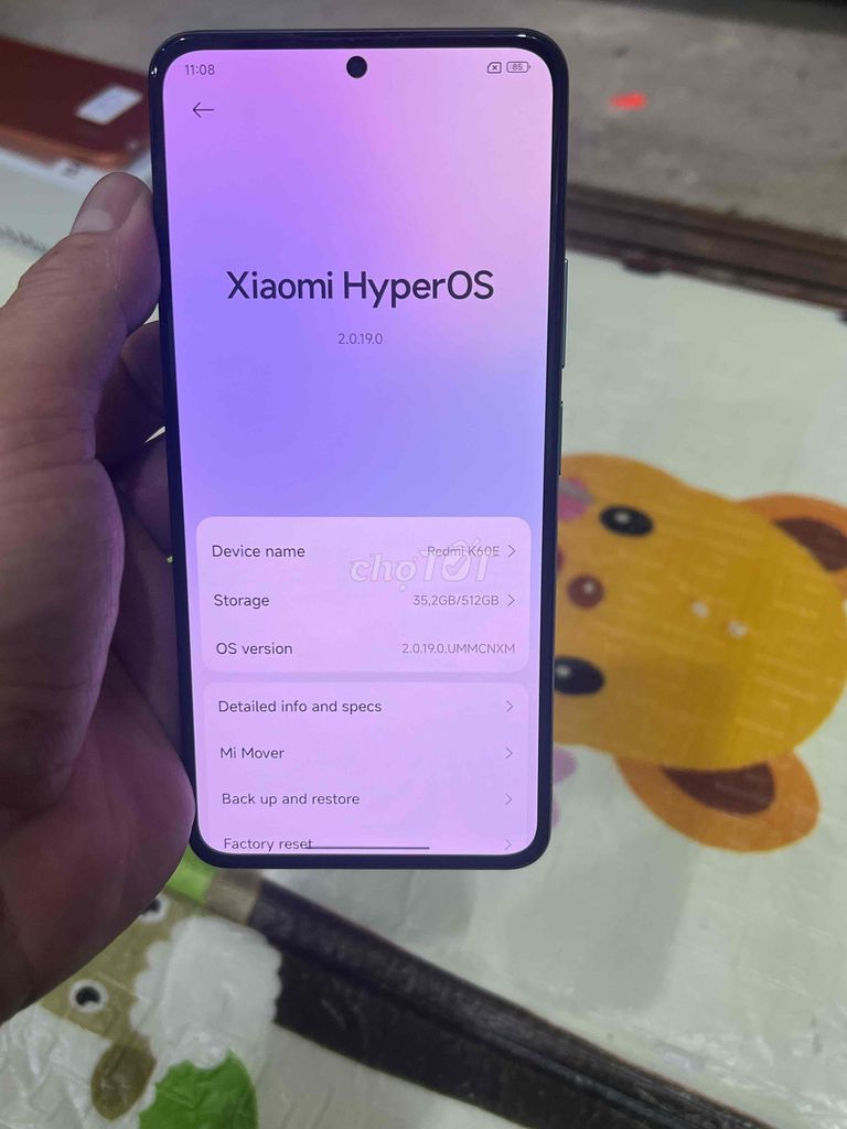 Xiaomi Redmi K60E, bản 12/512, xanh. Mua bán Điện thoại tại Quận Hoàng Mai Hà Nội được đăng bởi Nguyennoi hình 1