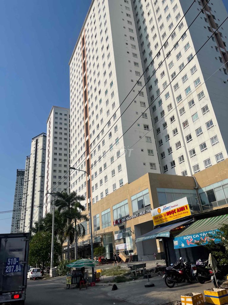 CẦN CHO THUÊ CĂN HỘ TOPAZ CITY CAO LỖ P4 Q8 - 2 PHÒNG  ĐỦ NỘI THẤT 12T