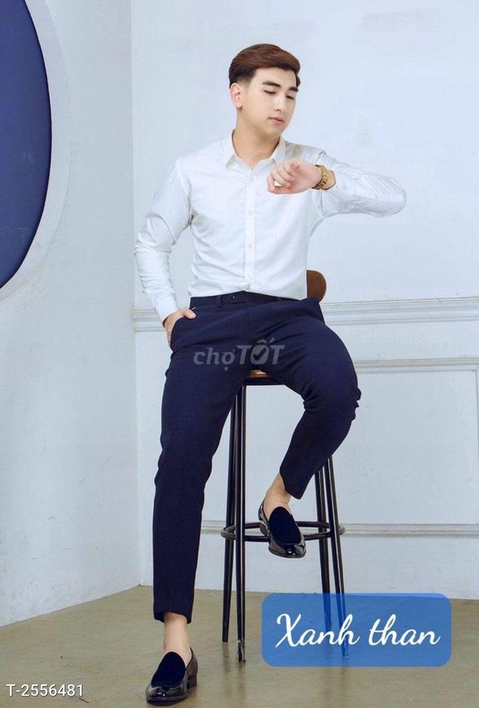QUẦN ÂU NAM ỐNG ĐỨNG MENSWEAR SLIMFIT QDT02 . Mua bán Quần áo tại Quận Đống Đa Hà Nội được đăng bởi Siêu thị Anh Tú 68   hình 1