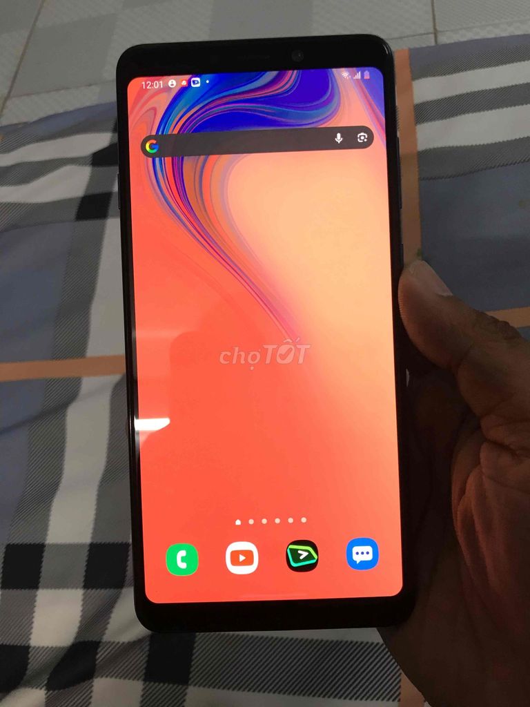 Samsung Galaxy A9 (2018) 128GB Xanh. Mua bán Điện thoại tại Quận Ô Môn Cần Thơ được đăng bởi Trọng Đông hình 1