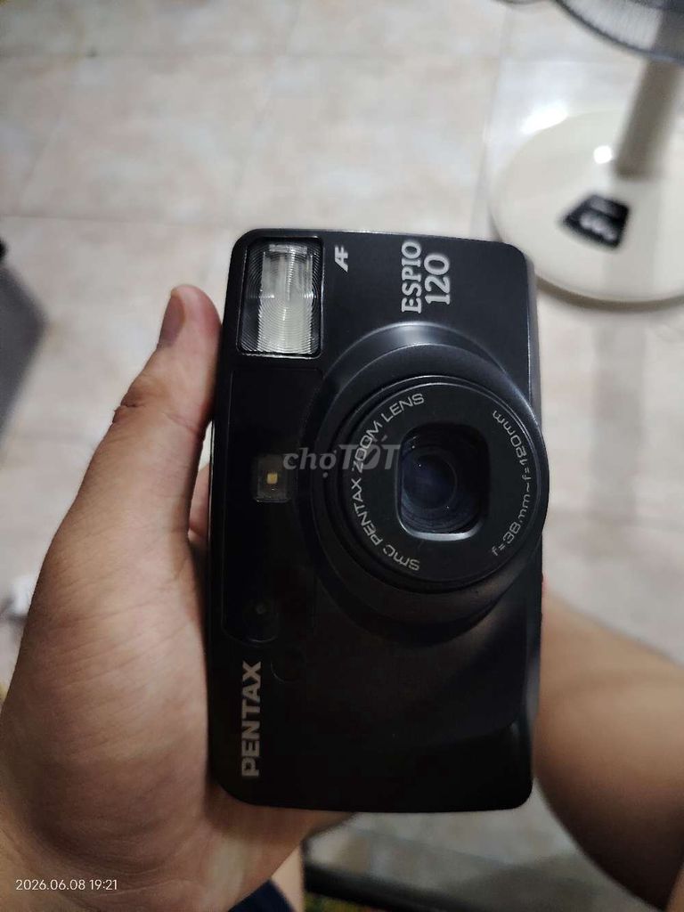 Máy ảnh Pentax Espio 120 Đen. Mua bán Máy ảnh, Máy quay tại Quận 1 Tp Hồ Chí Minh được đăng bởi ni omnddn hình 1