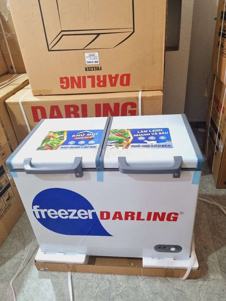 🌈Sale💥Tủ đông Darling 230L new 100%