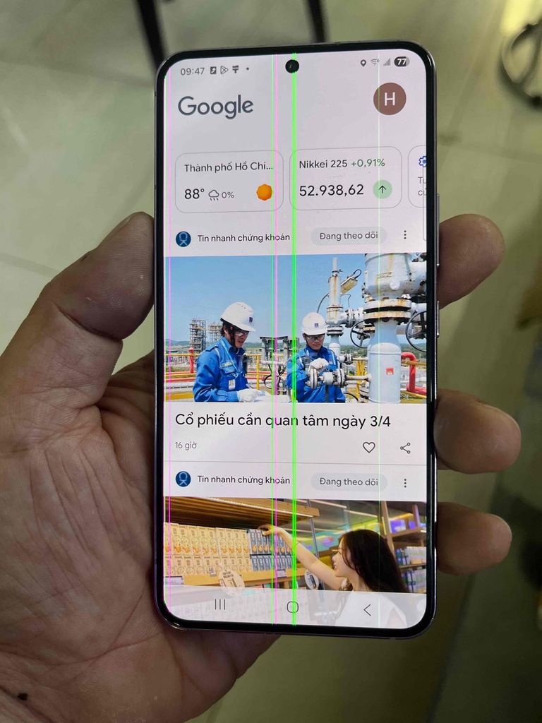 Samsung Galaxy S22 128GB Tím lỗi màn. Mua bán Điện thoại tại Huyện Hóc Môn Tp Hồ Chí Minh được đăng bởi Hải hình 1
