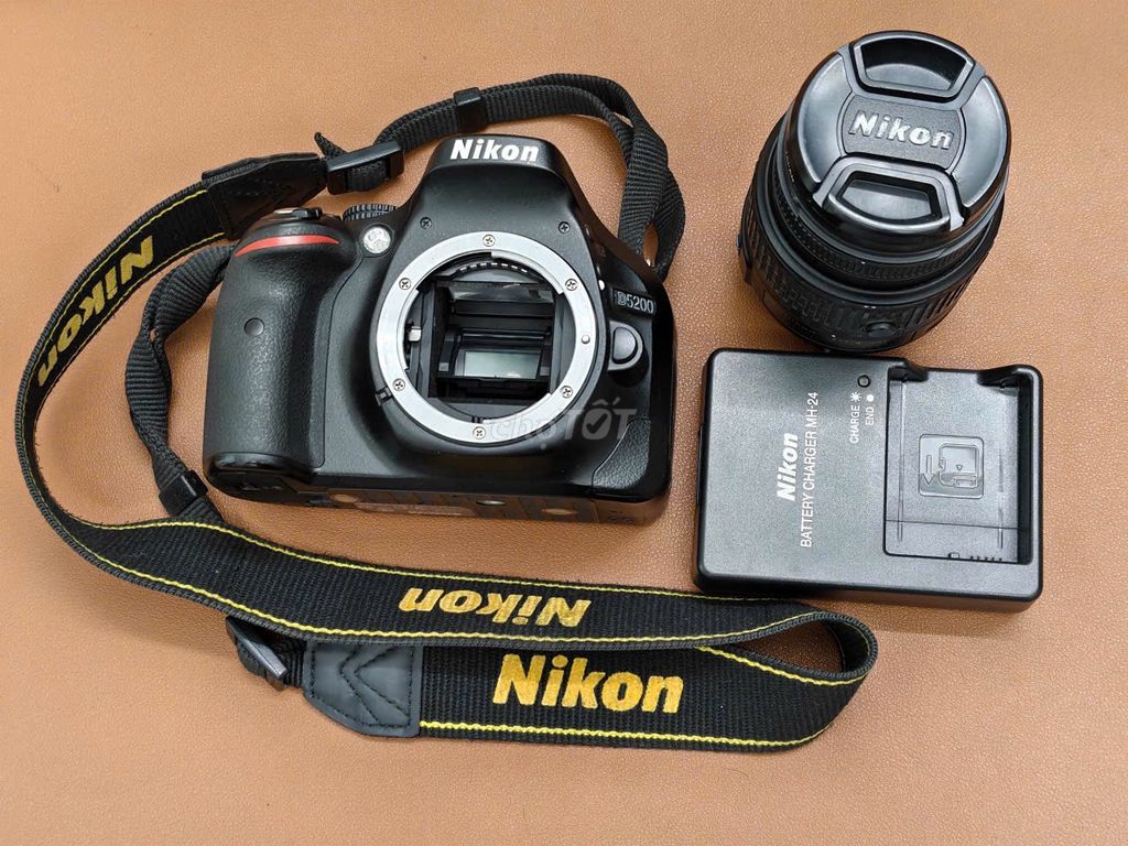 Máy ảnh Nikon D5200 18-55 VR II Đen 98%. Mua bán Máy ảnh, Máy quay tại Quận 5 Tp Hồ Chí Minh được đăng bởi PHAN MINH MB hình 1