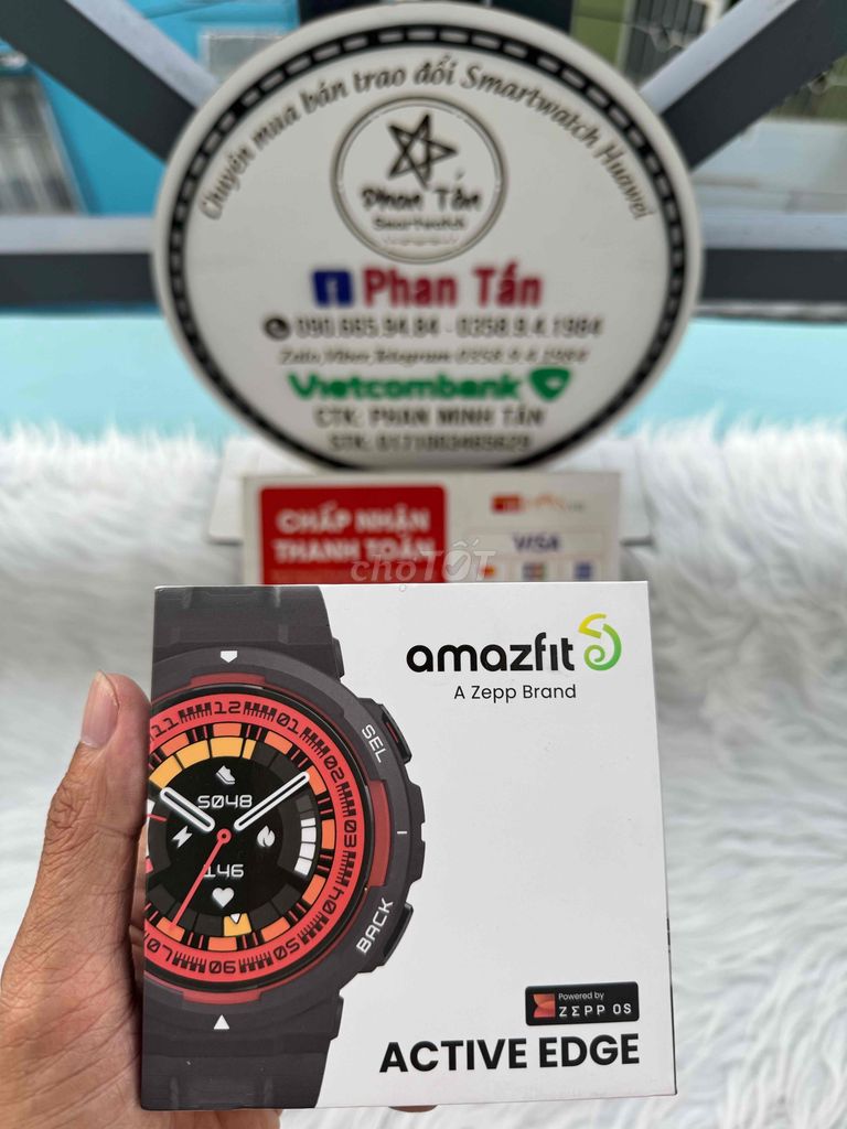 Amazfit Amazfit Active Edge - Đen Đỏ 99% 9/5/2025