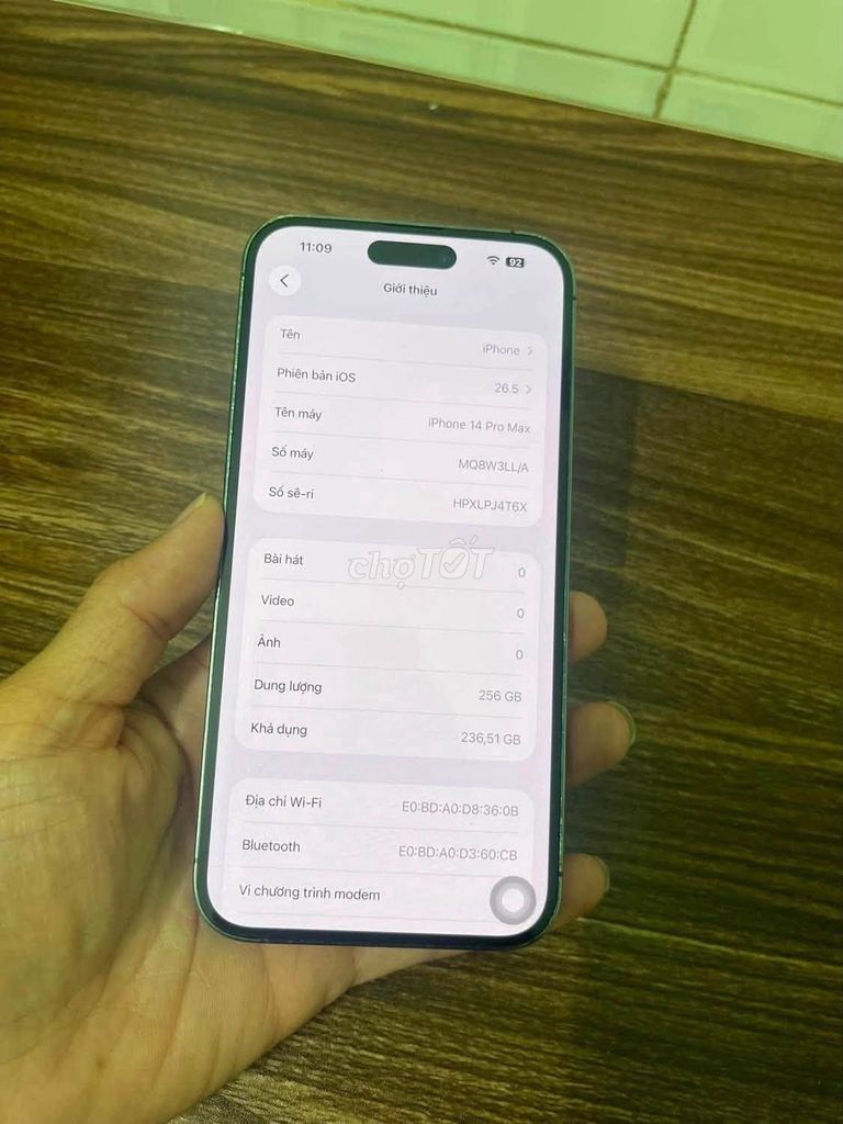 Apple iPhone 14 Pro Max 256GB 89%. Mua bán Điện thoại tại Quận 5 Tp Hồ Chí Minh được đăng bởi Hội Đồ Điện Tử hình 1