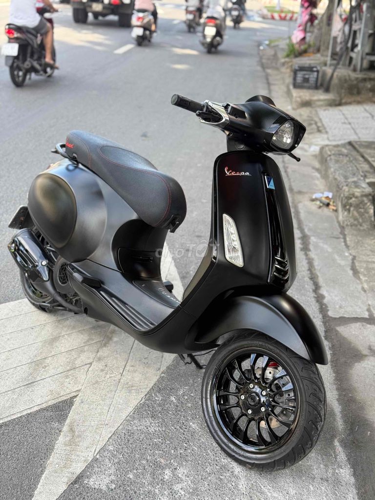 🇨🇳VESPA SPINT ĐEN NHÁM NỢ XẤU TRẢ TRƯỚC 10 TRIỆU. Mua bán Xe máy tại Quận Liên Chiểu Đà Nẵng được đăng bởi Anh po hình 5